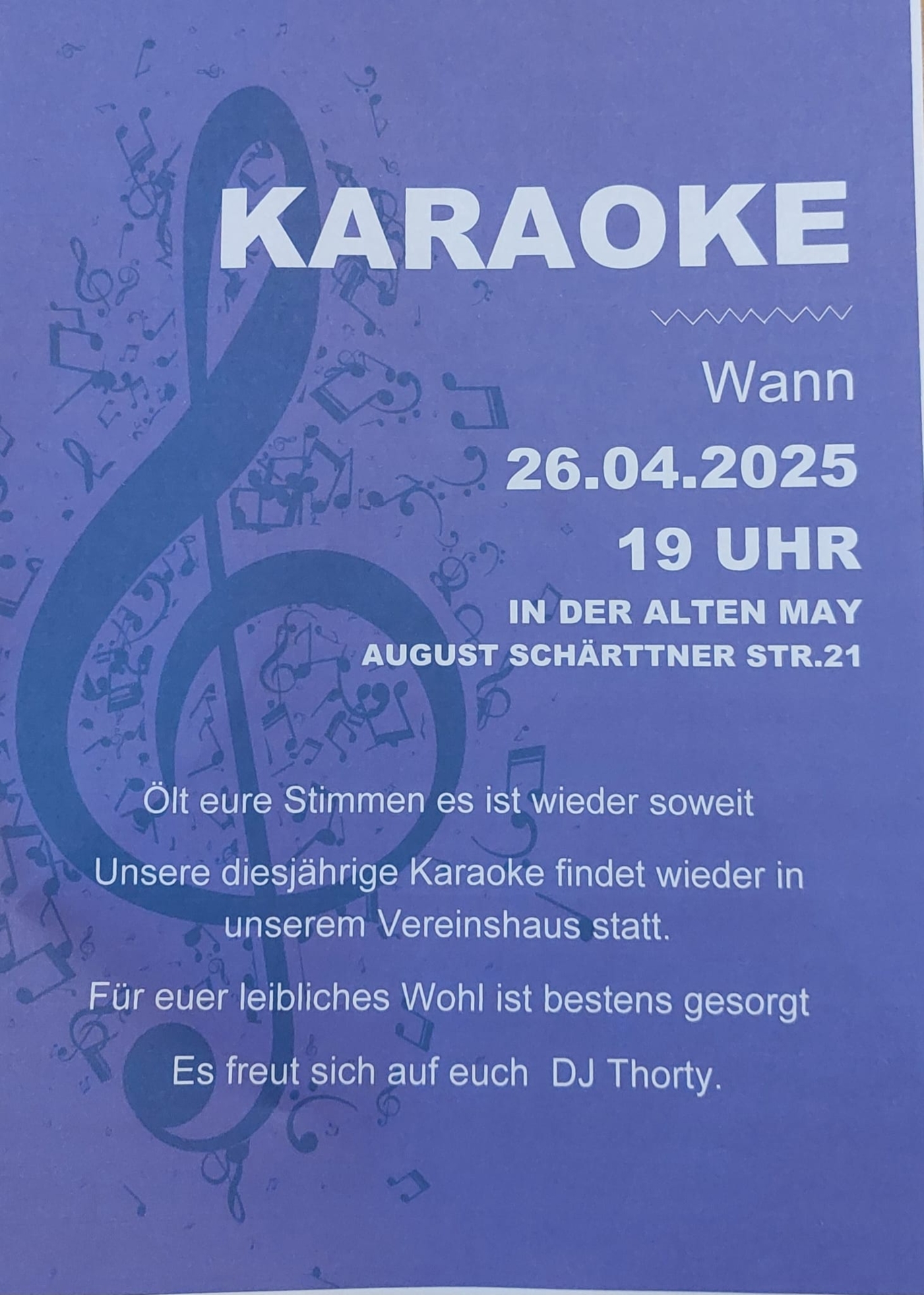 Karaoke 20250426