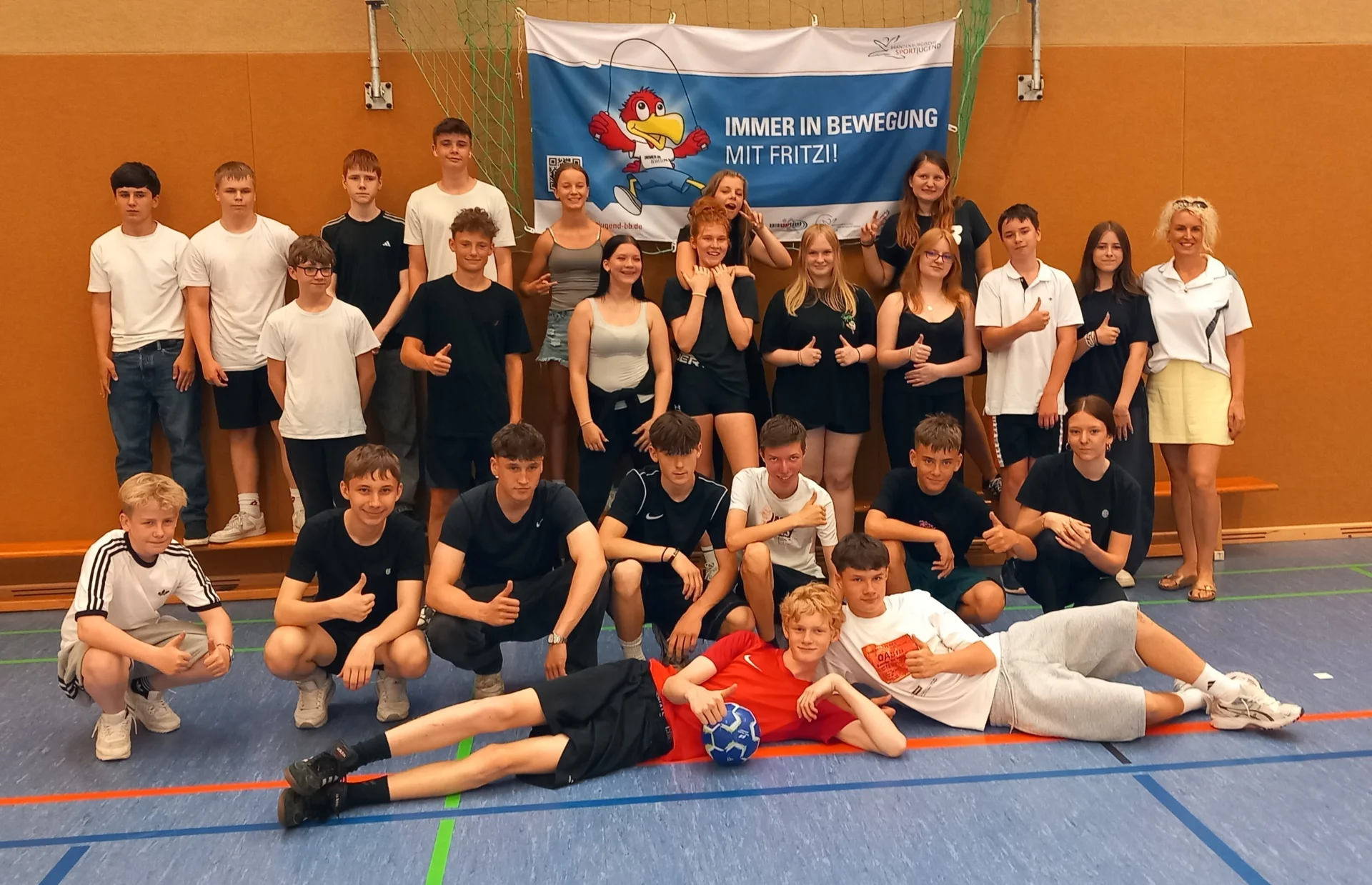 Helferklasse von der OS Vetschau
