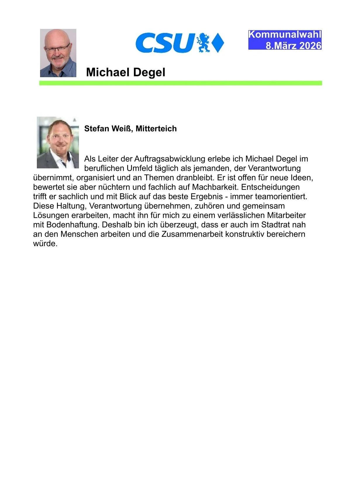 Michael Degel