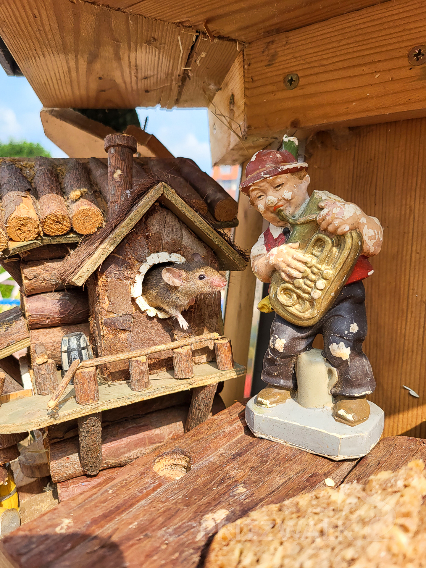 Sorgten für Spaß: die Mäuse in der Mäuseburg. Foto: Stadt Pritzwalk