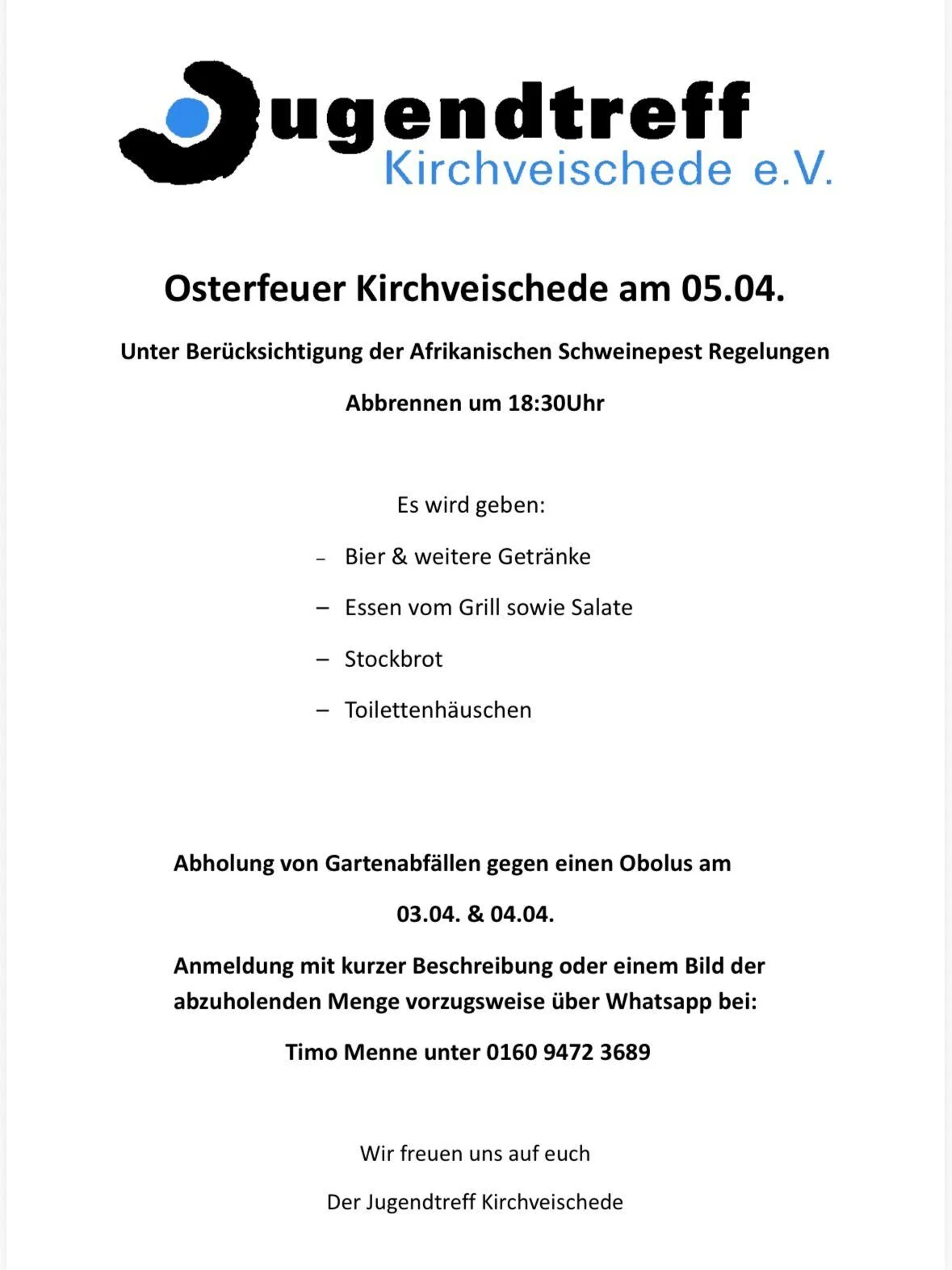 Osterfeuer