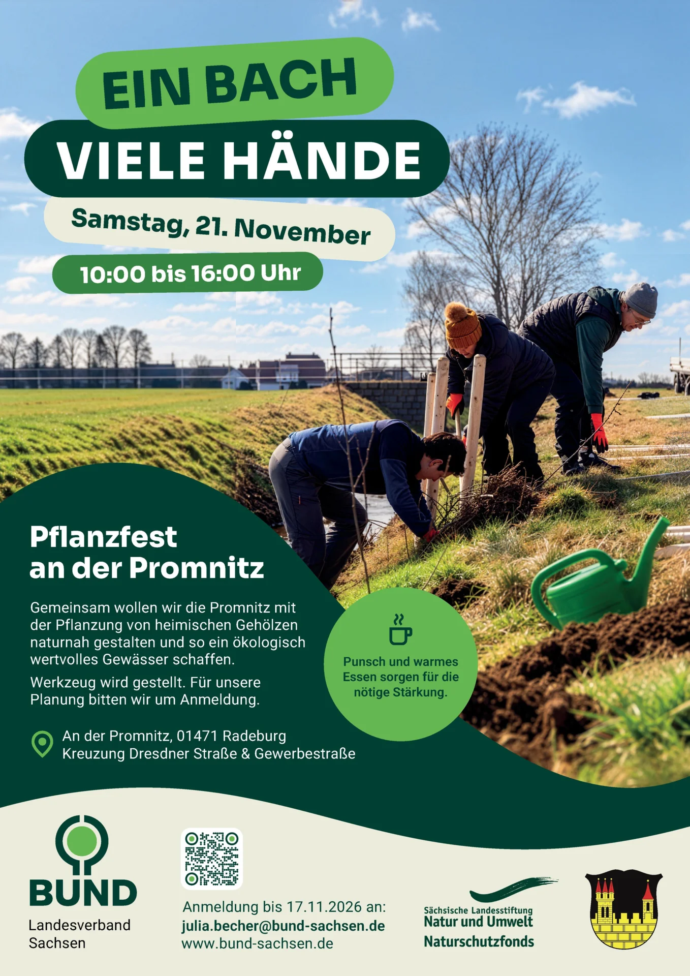 BUND Pflanzfest 21.11.2026 Einladung