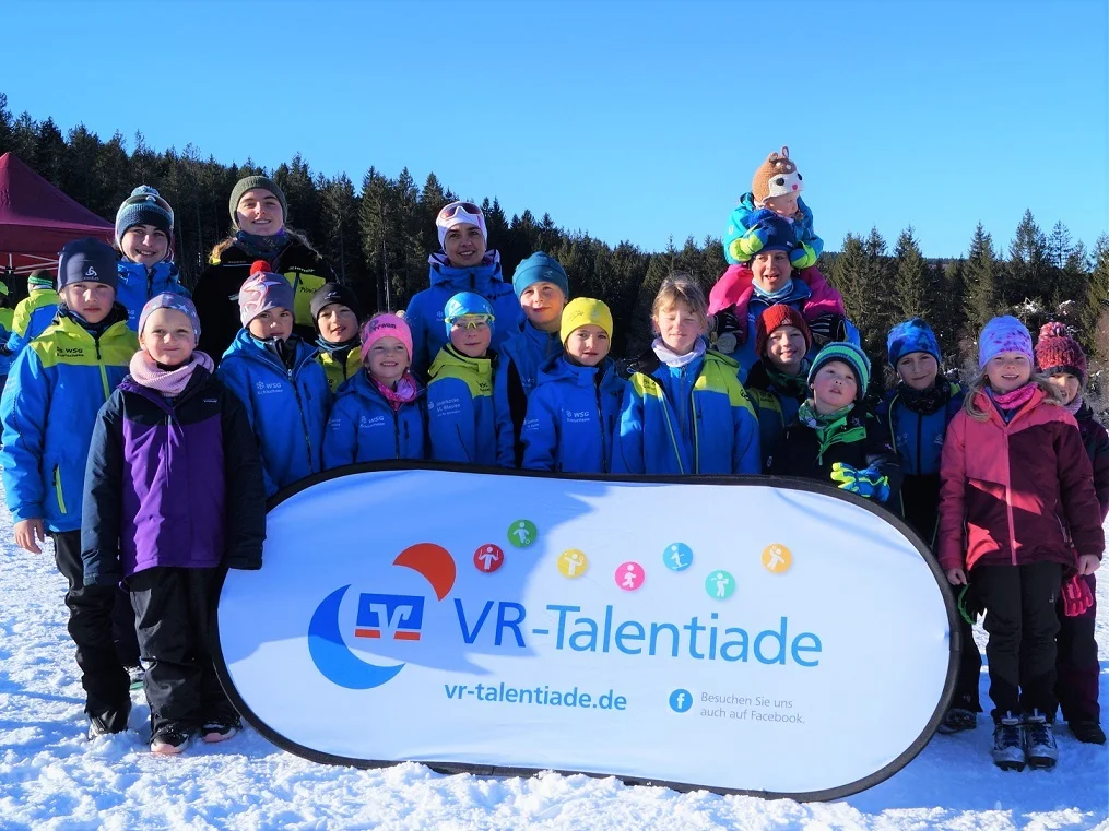 VR-Talentiade-Bezirkskinderlanglauf in Blasiwald