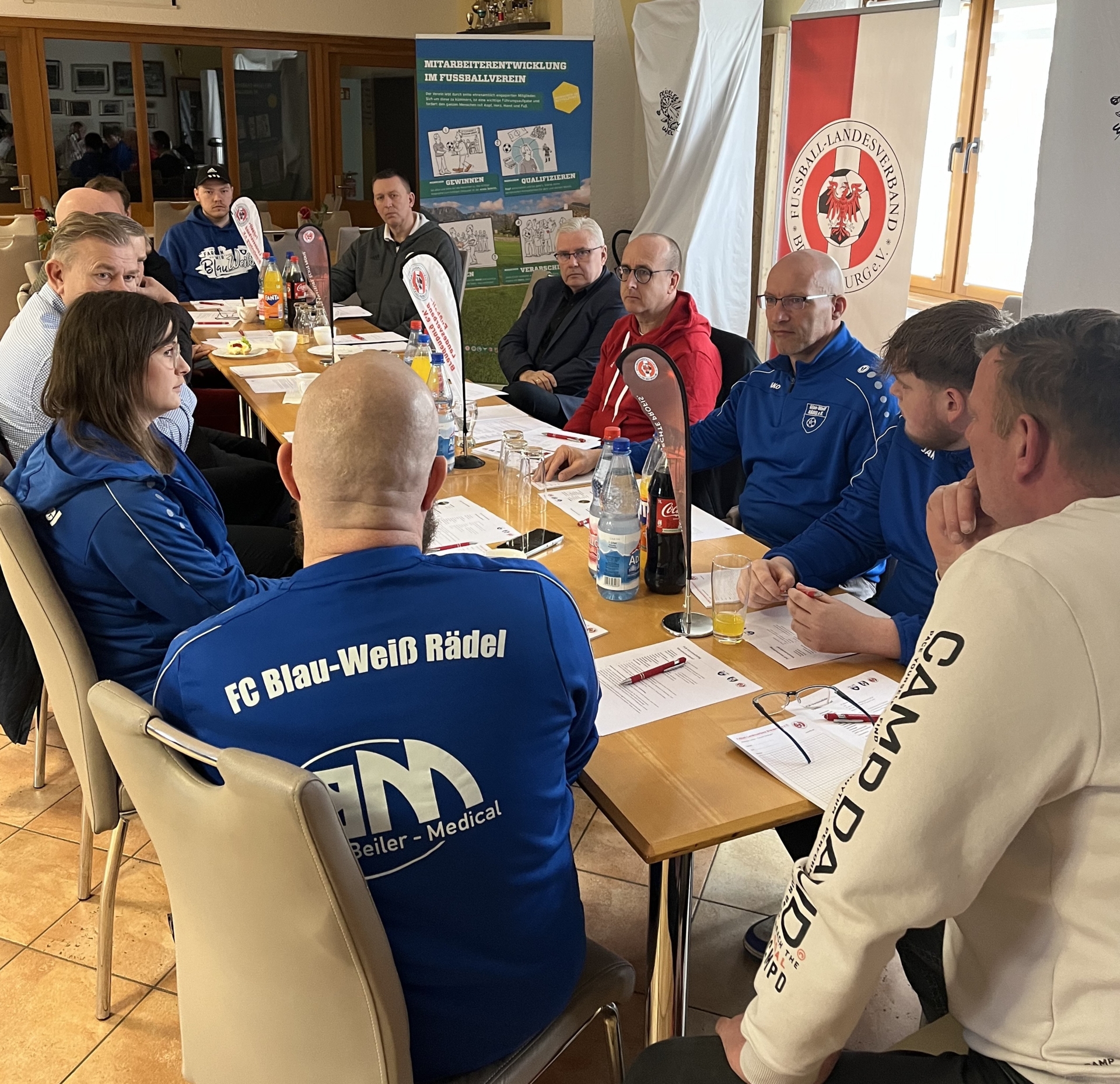 Vereinsdialog beim FC Blau-Weiß Rädel