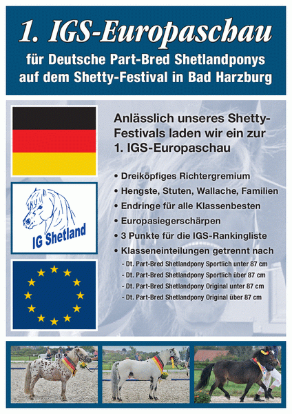 Plakat IGS-Europaschau