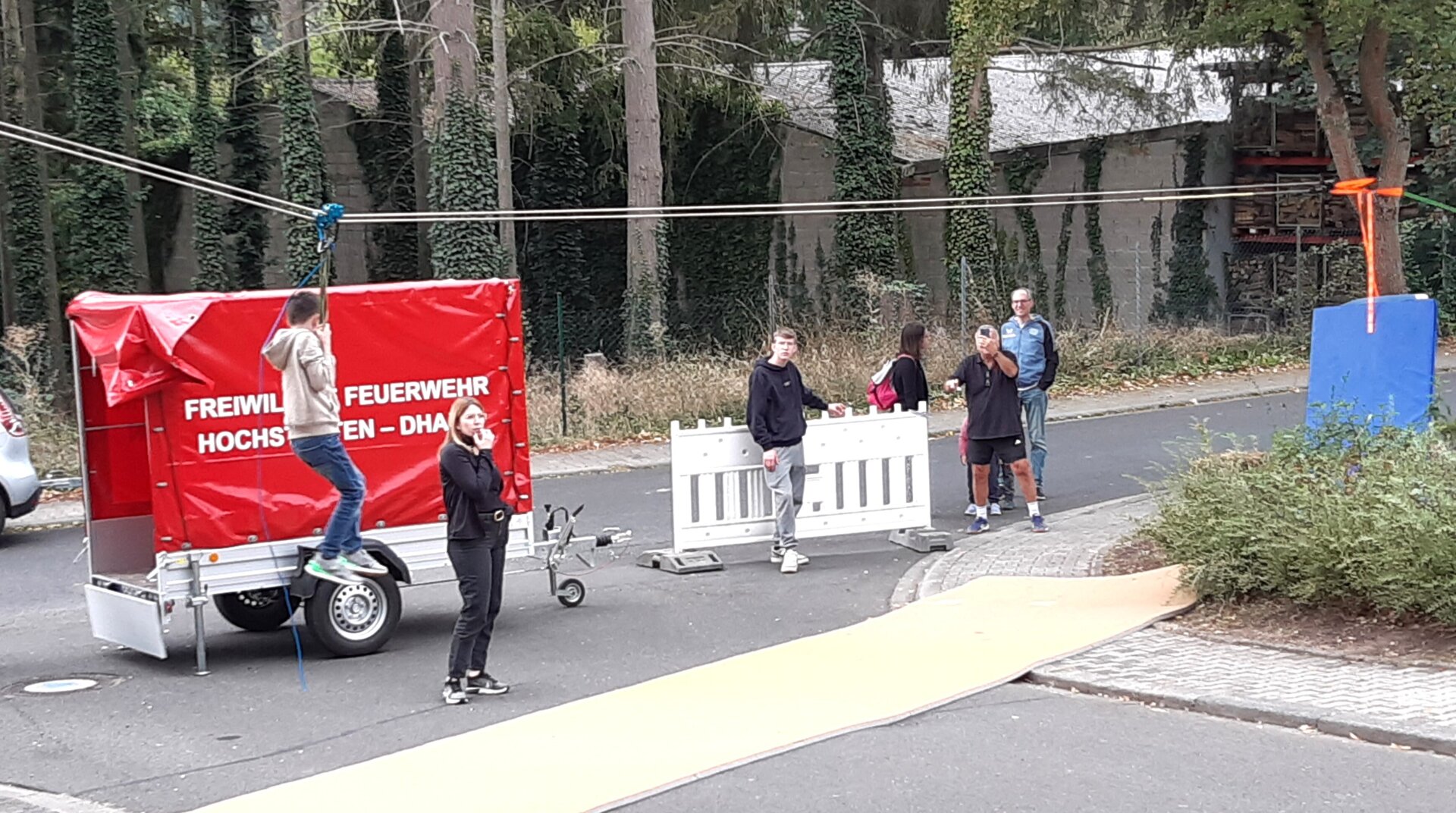 Ab geht die Post