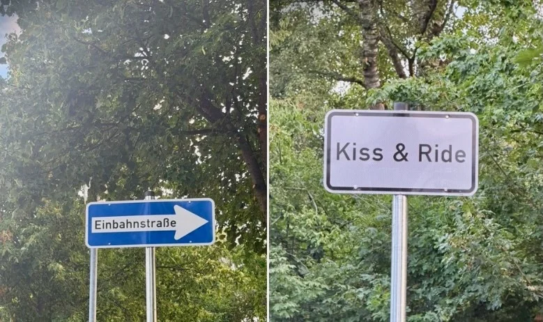 Kiss-Ride-Einbahnstrasse