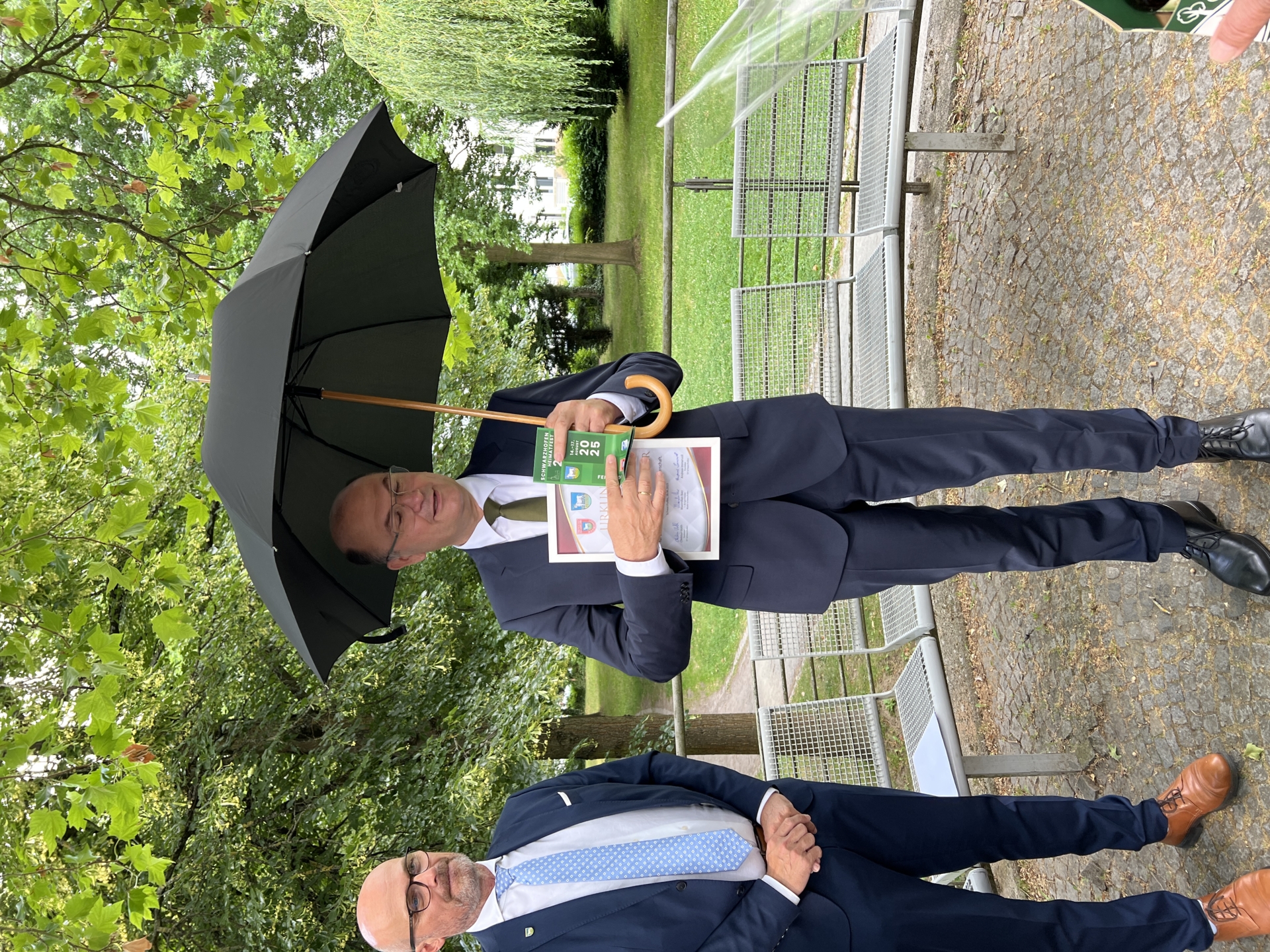 Schirmherrenbitten Heimatminister Albert Füracker
