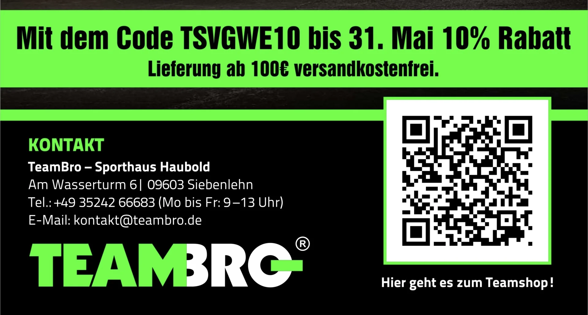 Rabatt sichern !