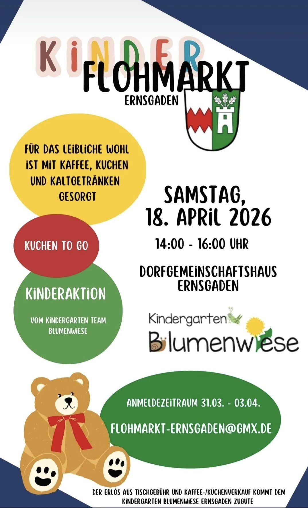 Plakat Kinderflohmarkt