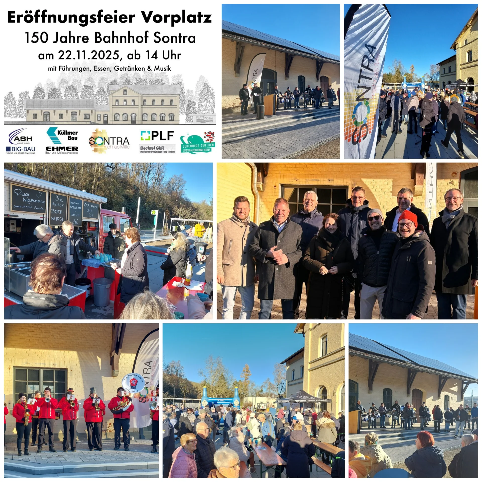 Eindrücke der Bahnhofsvorplatz-Einweihung