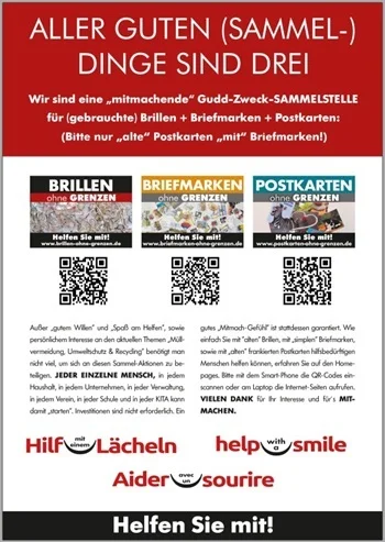 2026-03-21_BRILLEN-ohne-GRENZEN_A4-INFO-FLYER_Aller-guten-Sammel-Dinge-sind-drei_BRILLEN_BRIEFMARKEN_POSTKARTEN_V-350