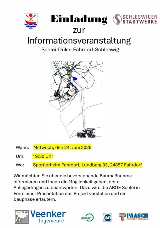 Infromationsveranstaltung Schlei-Düker