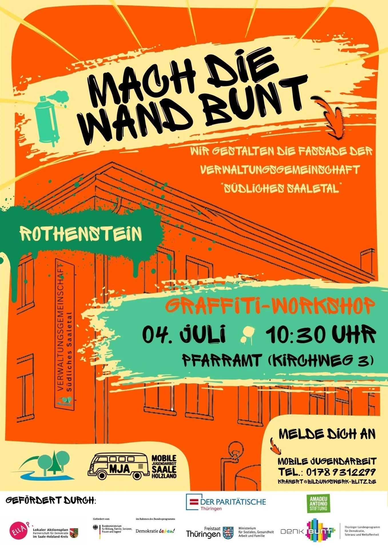 Poster mach die Wand bunt