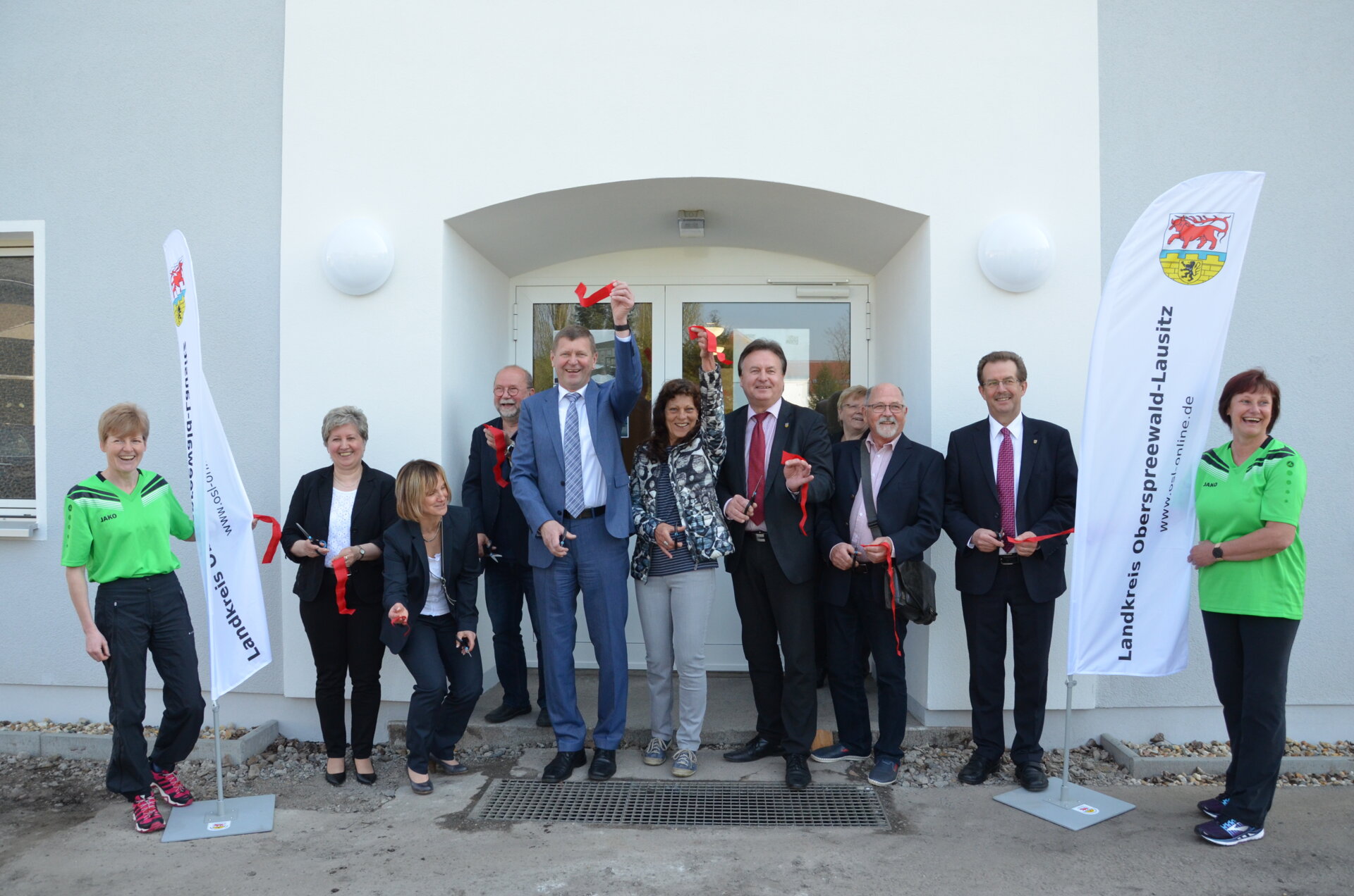 2018_Freigabe der energetisch sanierten Turnhalle der Abt. 3 des OSZ Lausitz in LH_Bild LK OSL