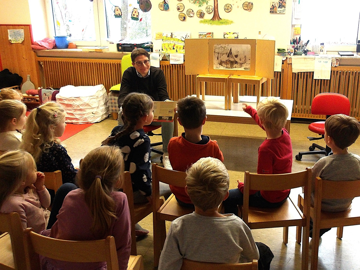 Vorlesetag im Kindergarten