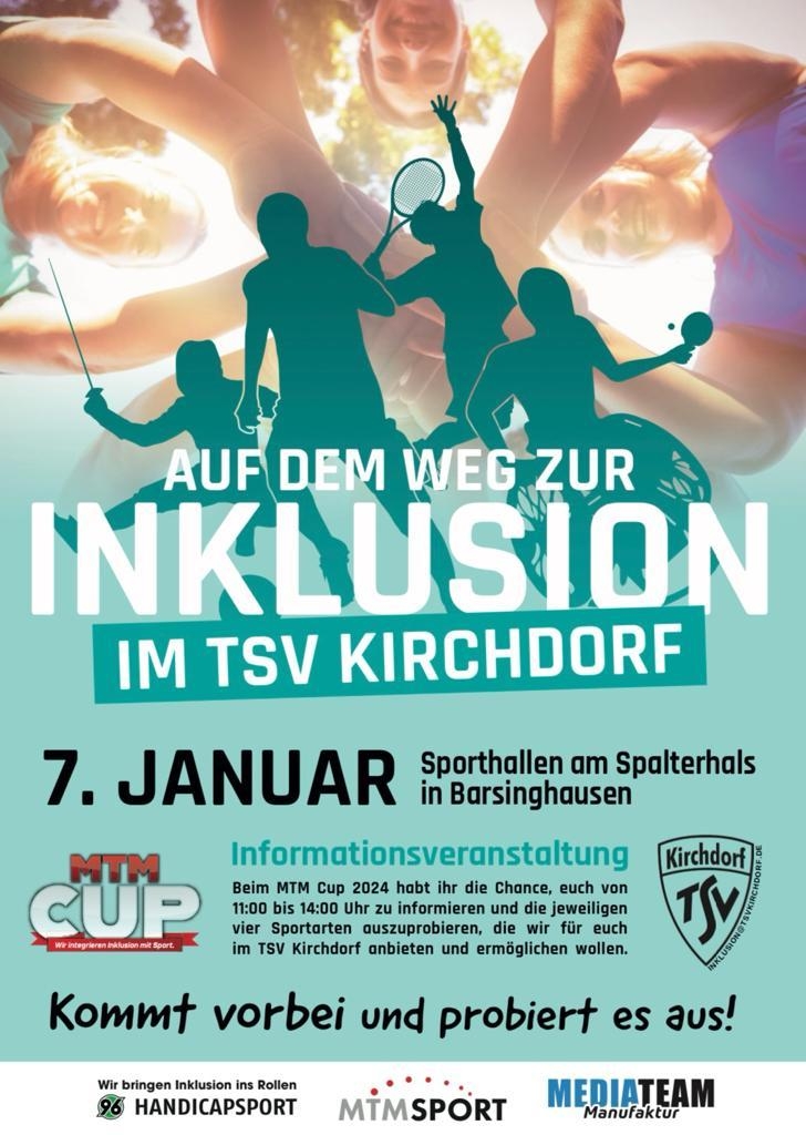 Flyer Auf dem Weg zur Inklusion im TSV Kirchdorf