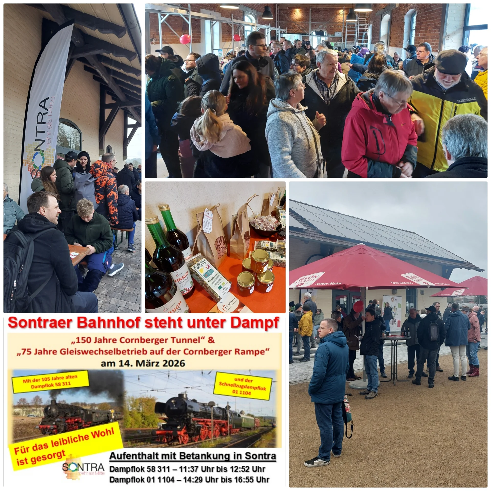 Dampflok-Event in Sontra