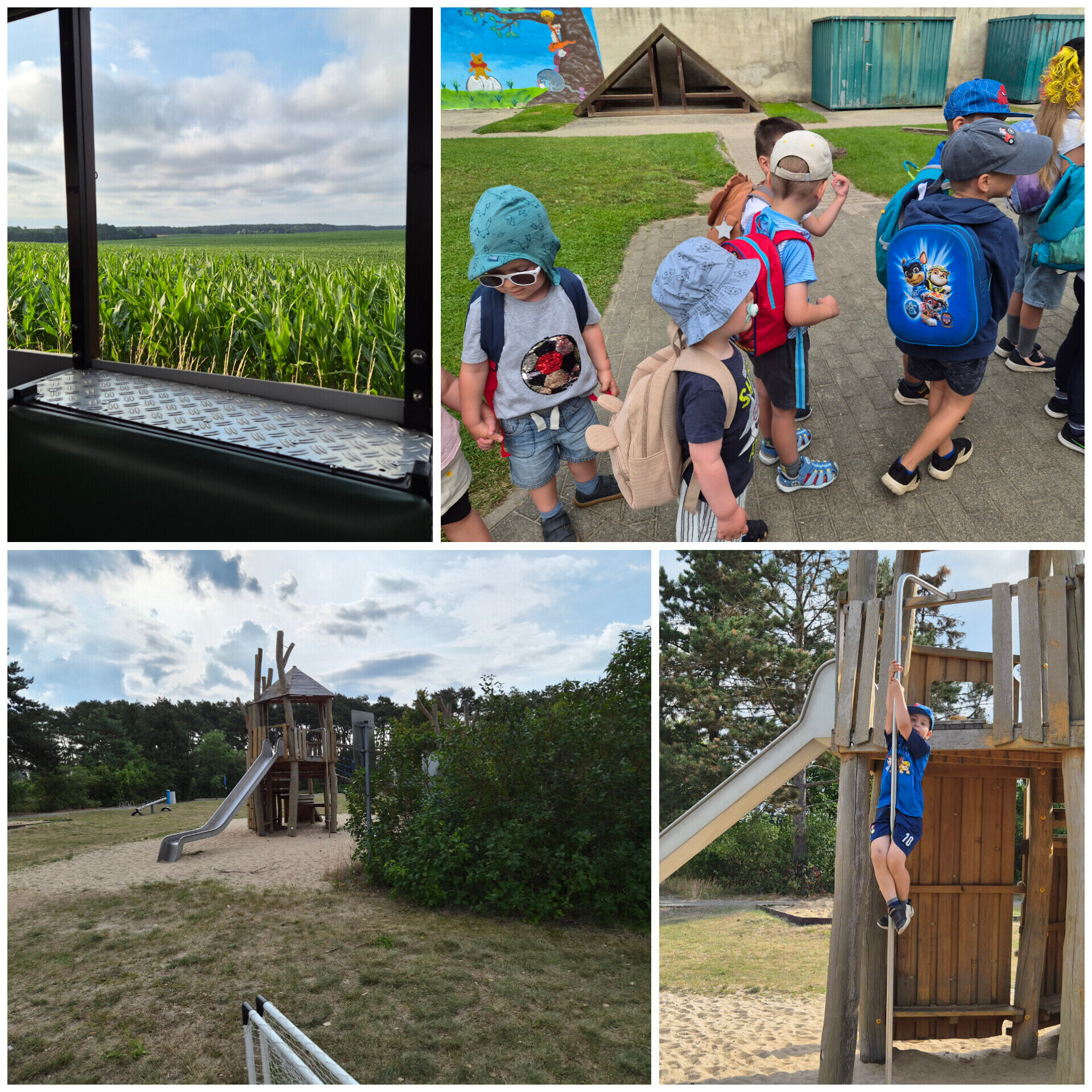 Ausflug nach Ratzdorf auf den Spielplatz