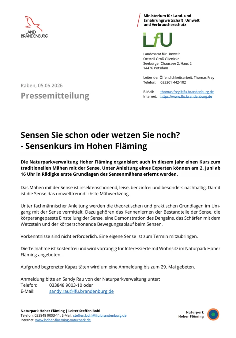 Sensenkurs