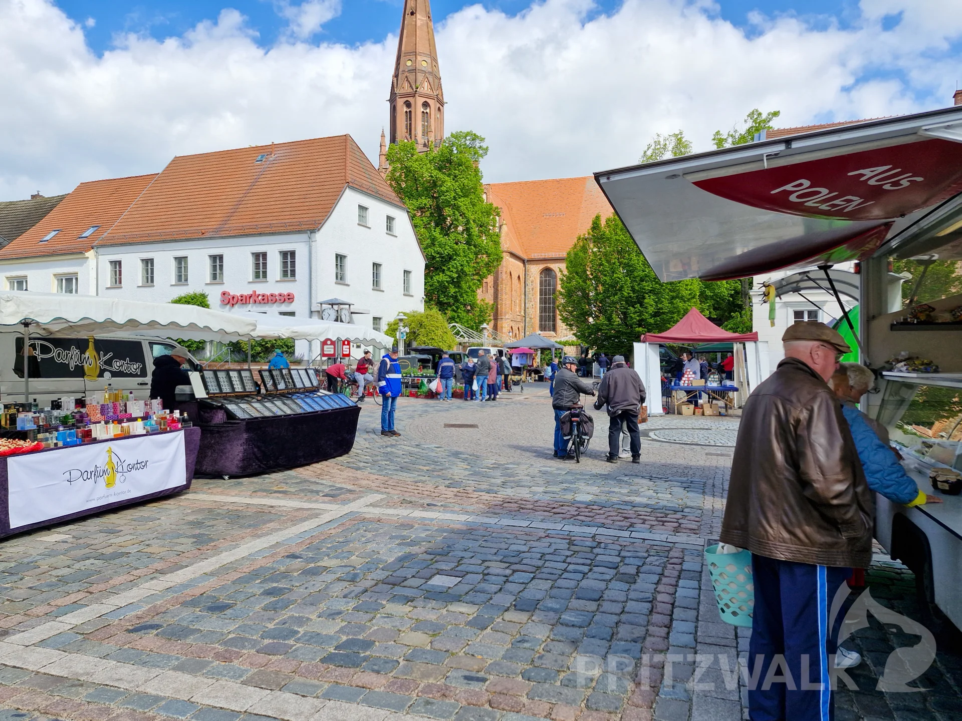 Die Vielfalt war groß beim Salat- und Kräutermarkt. Foto: Stadt Pritzwalk