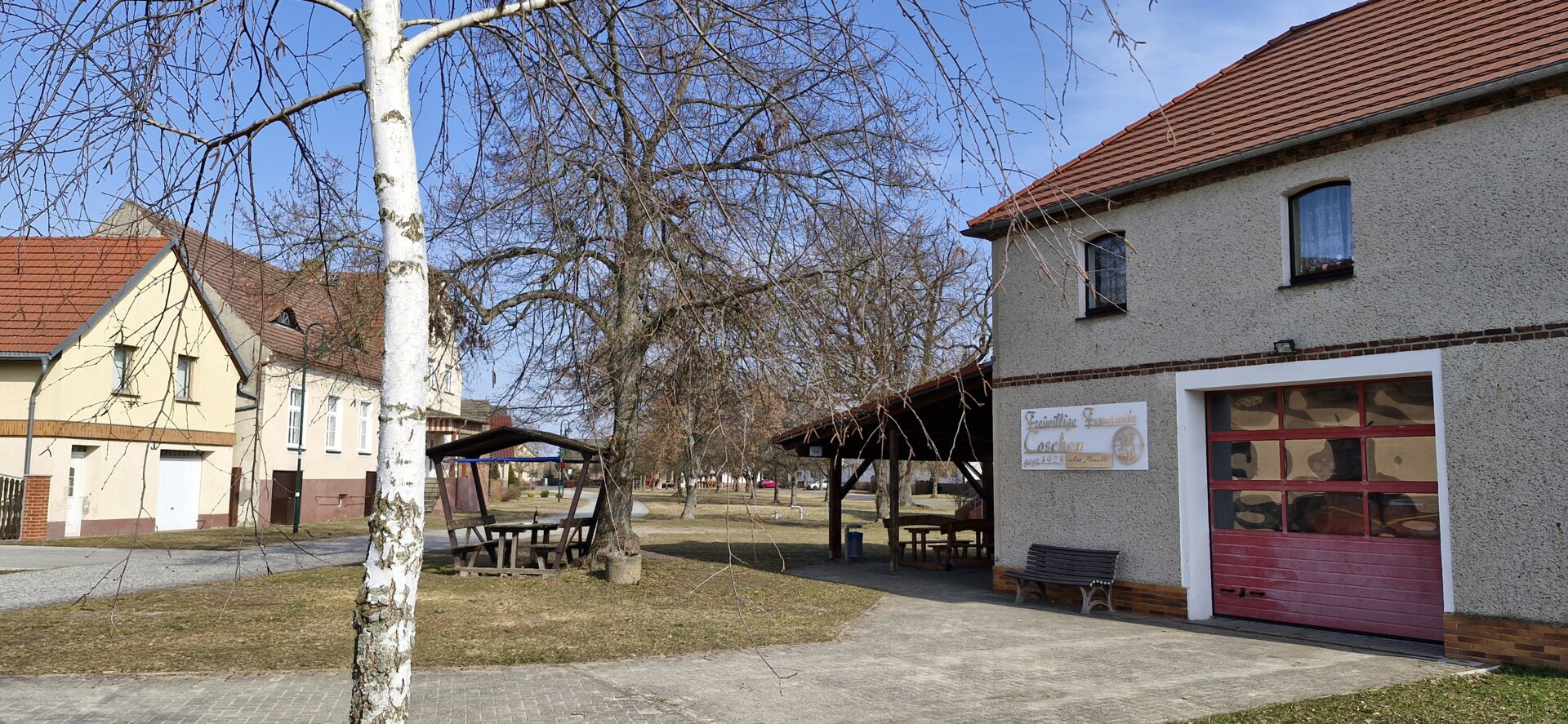 Der Anger in Coschen