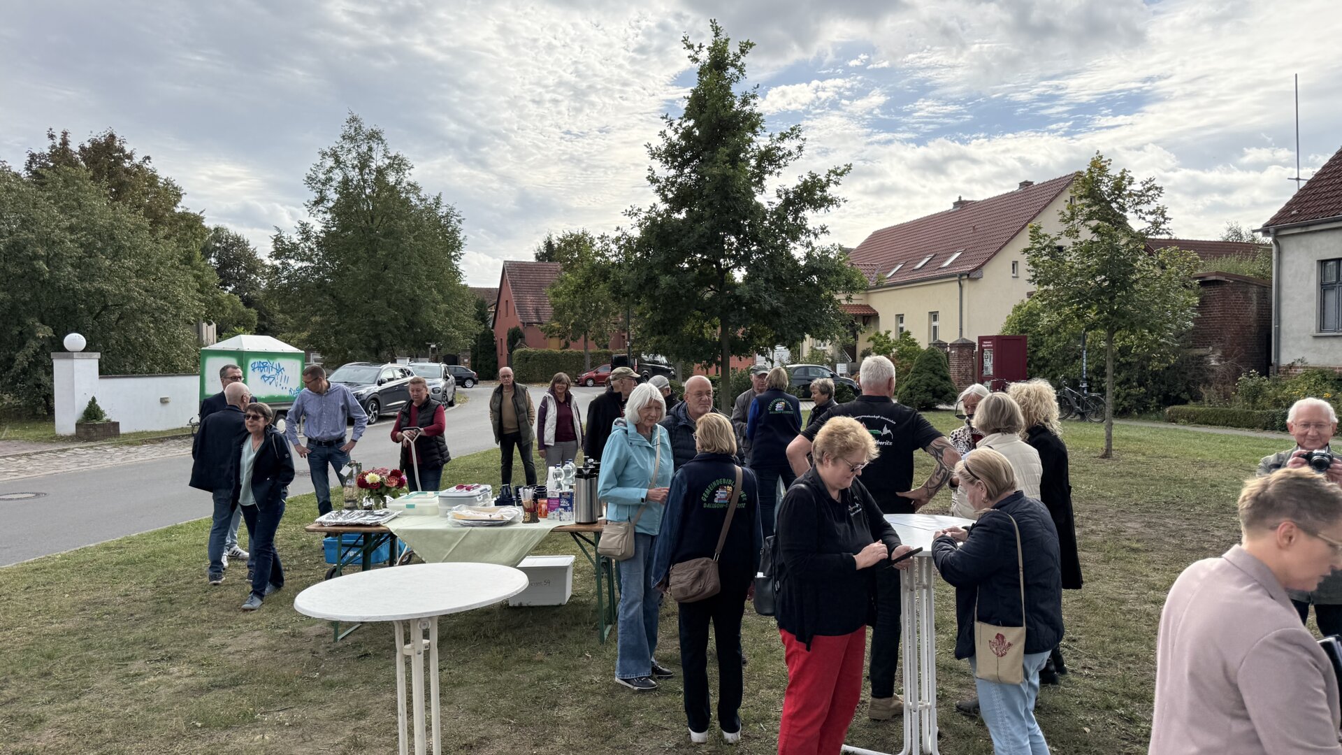 Einweihung des Gedenksteins in Dallgow-Dorf 2026