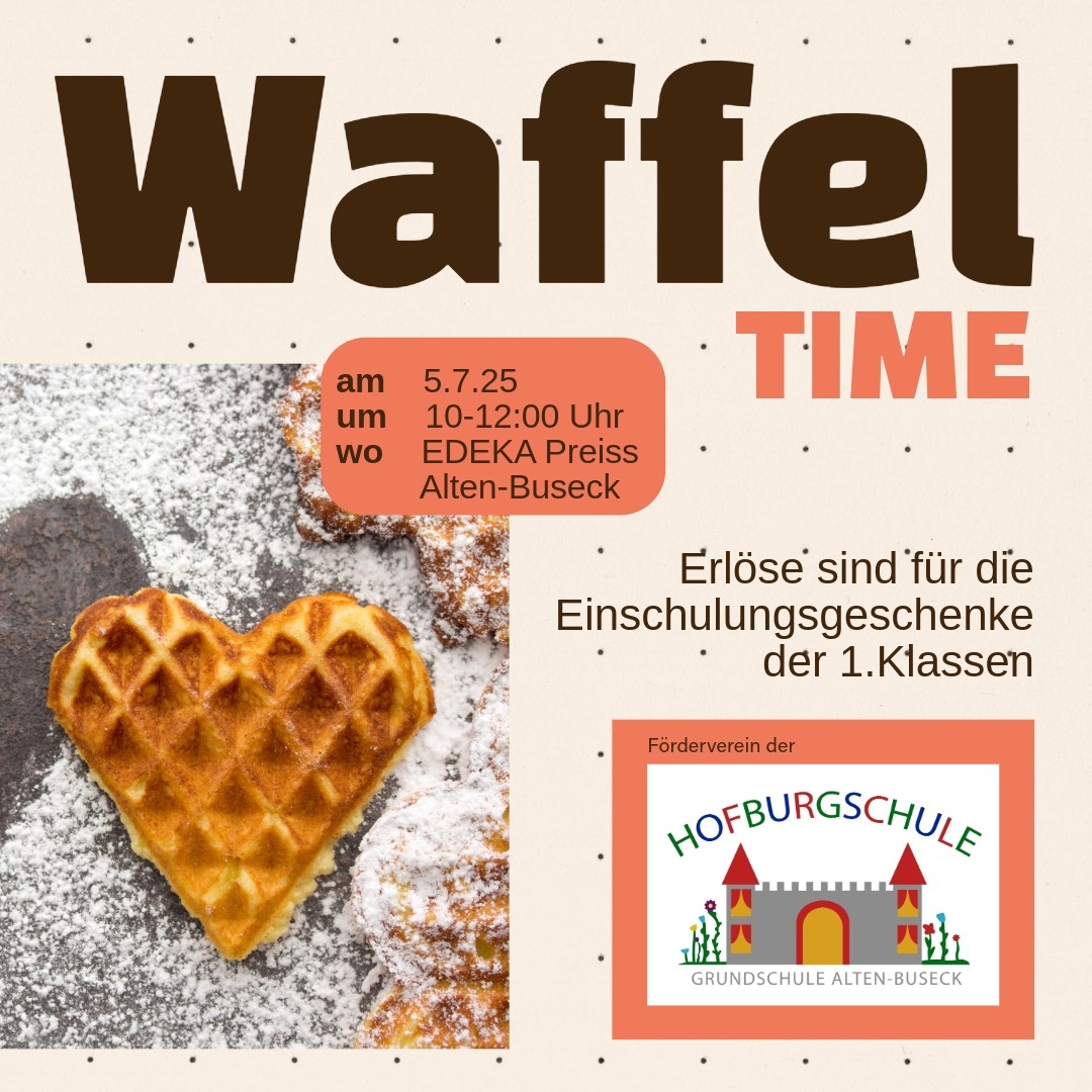Waffelverkauf