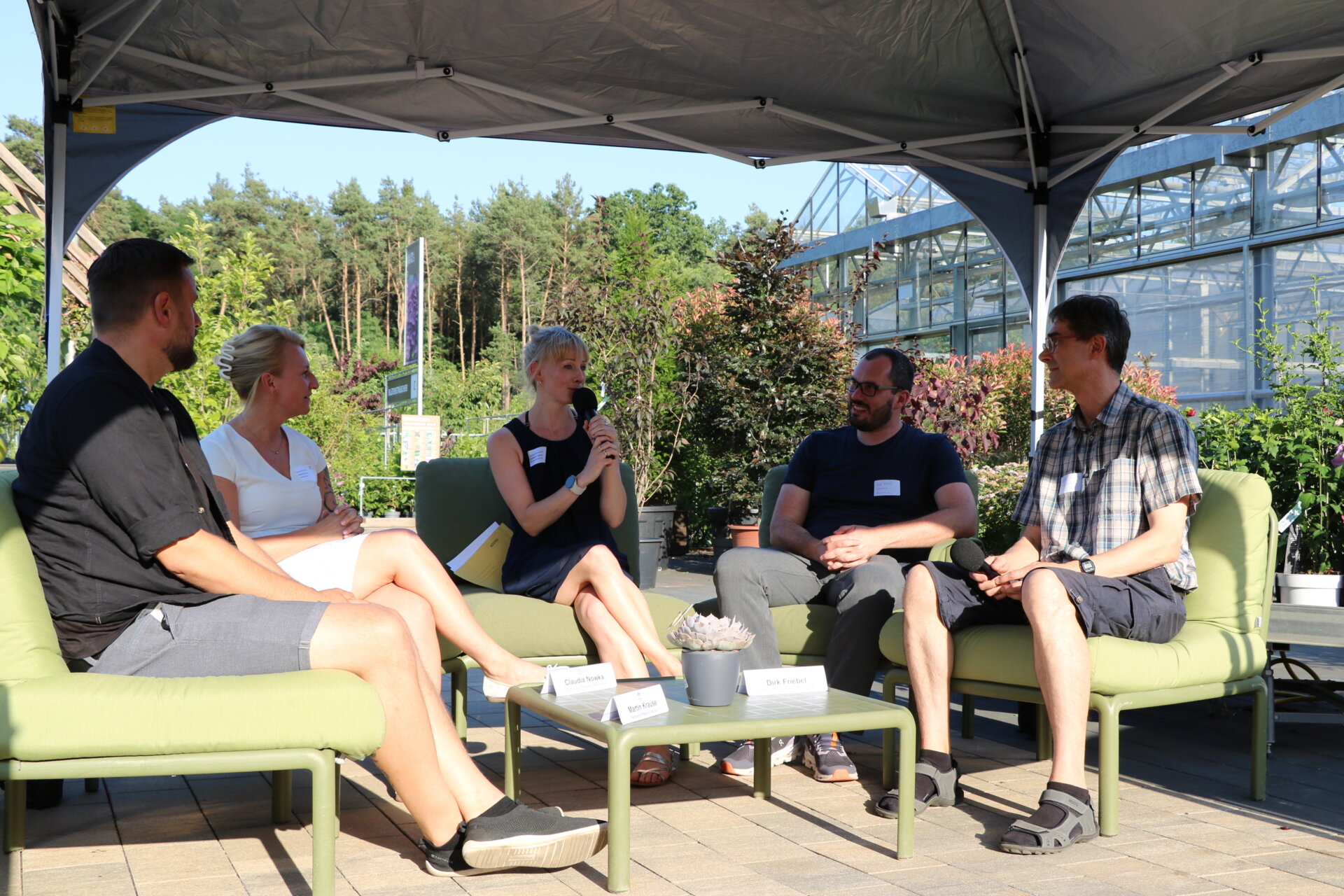 Wirtschaftsempfang Sommergarten