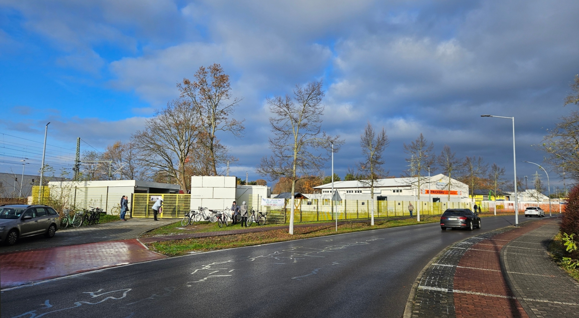 Die neue Unterkunft in der Lübbener Parkstraße. Foto: Dörthe Ziemer