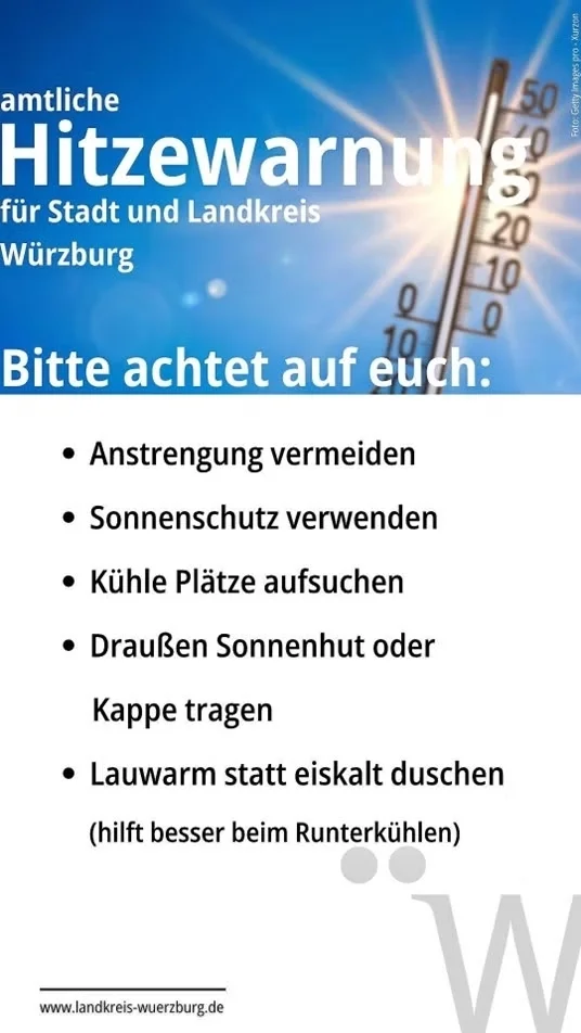 Hitzewarnung 1