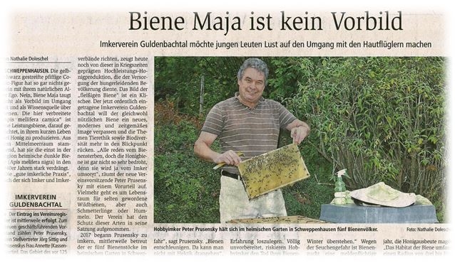 Biene Maja ist kein Vorbild