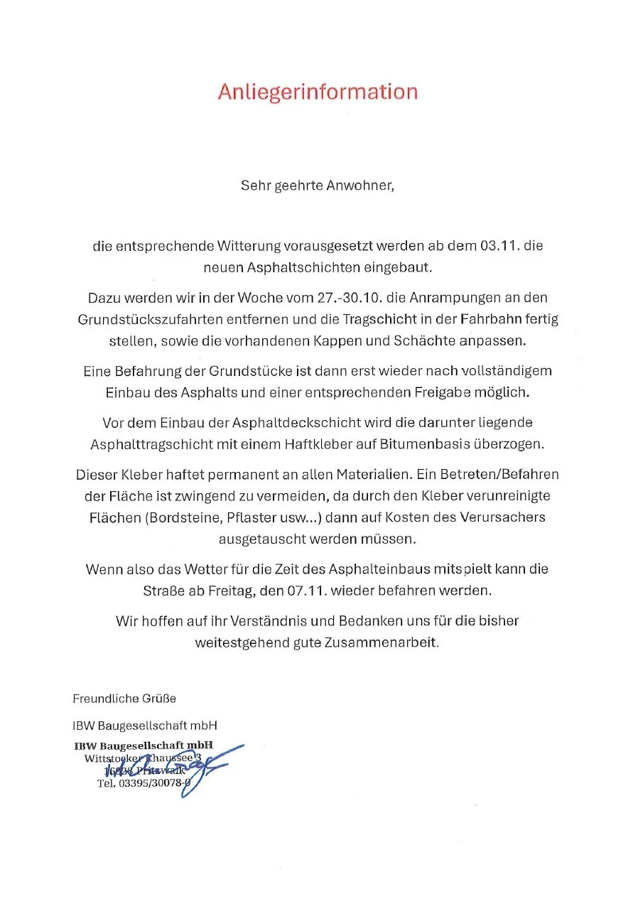 Anliegerinfos Asphaltschichten W-R-Str.