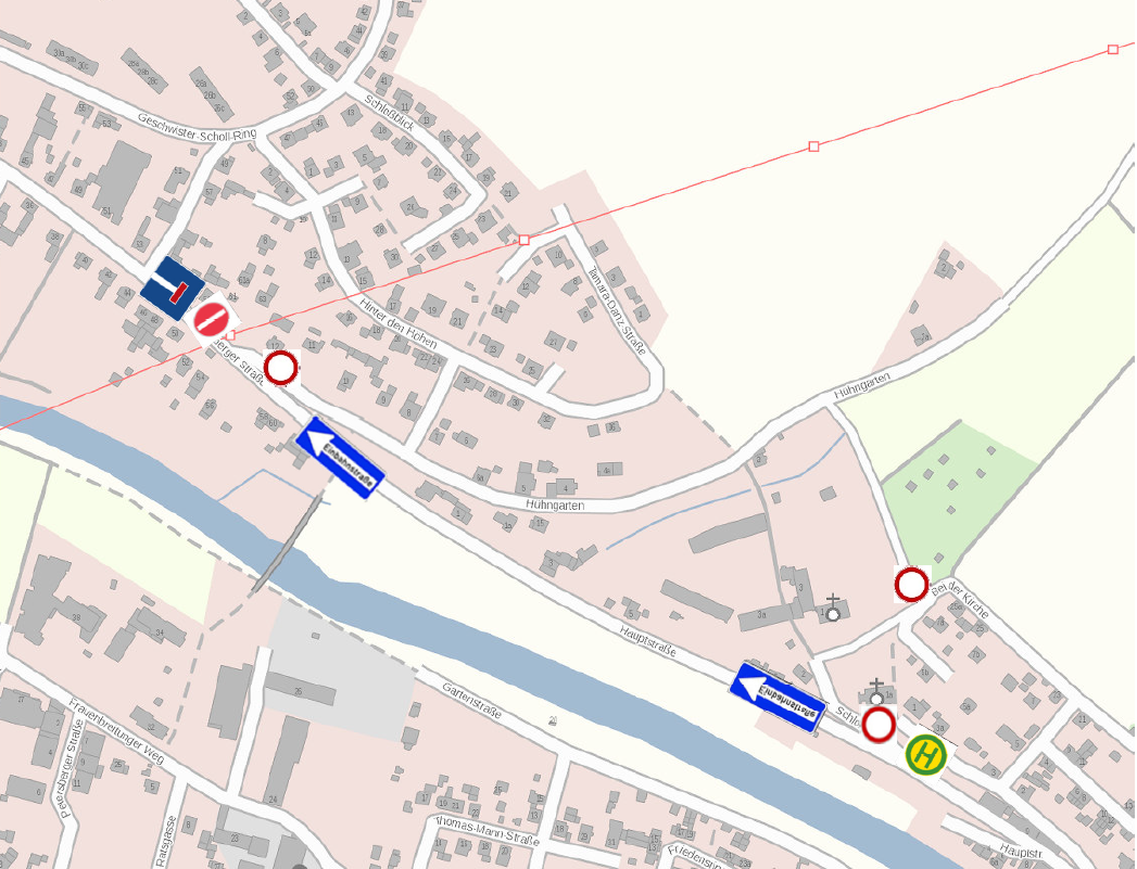 Verkehrsplan