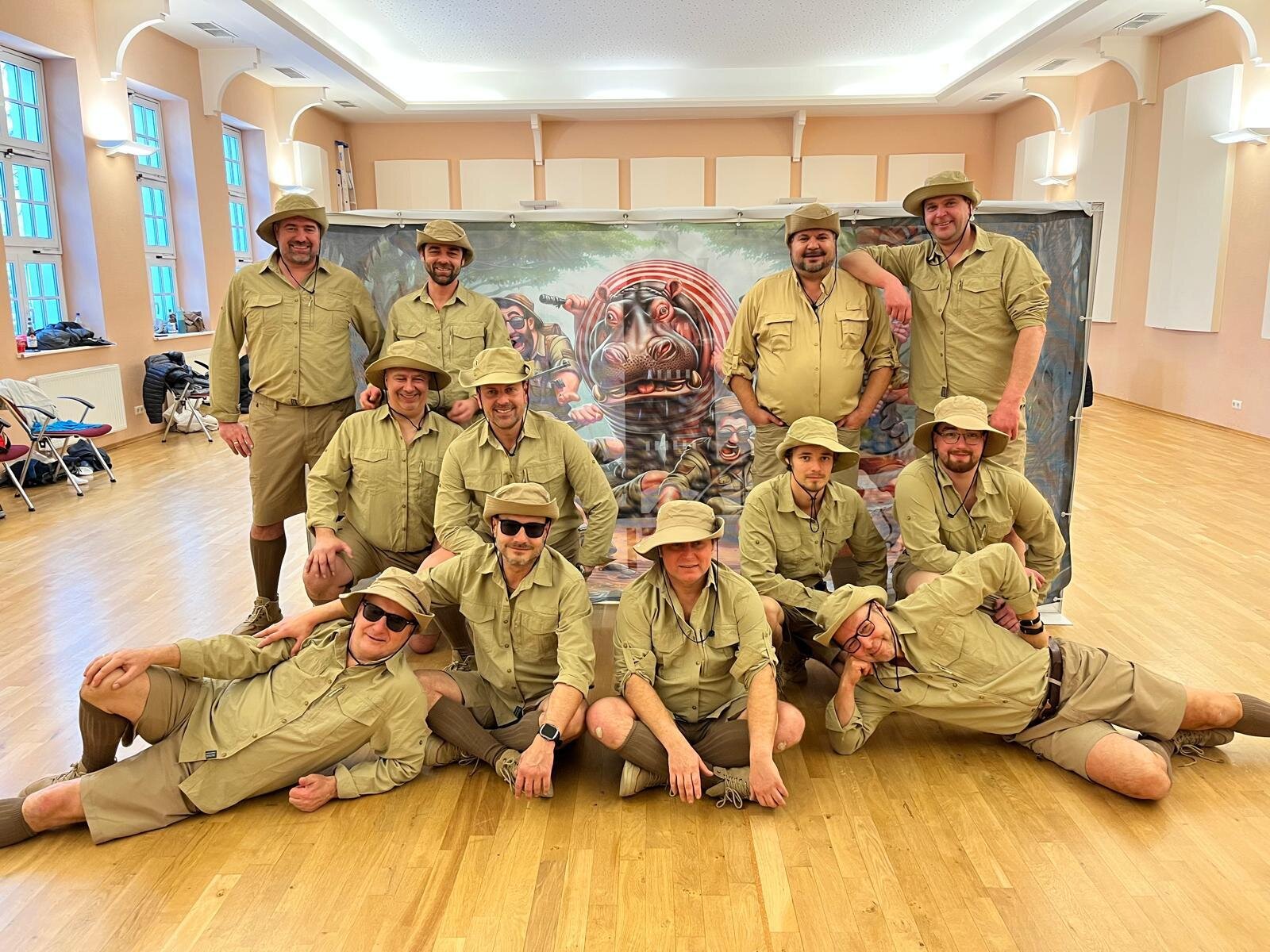 BCC Männerballett in Safari-Outfits 2026
