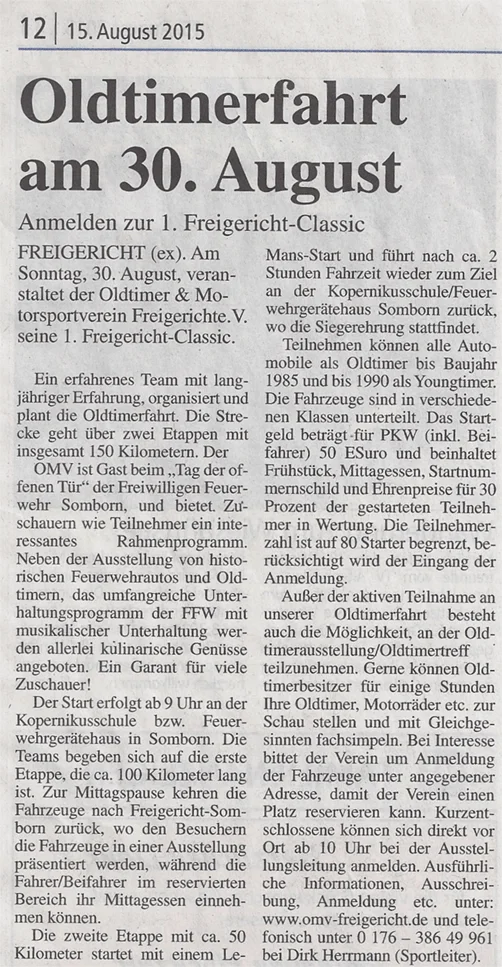 Vorbericht 1