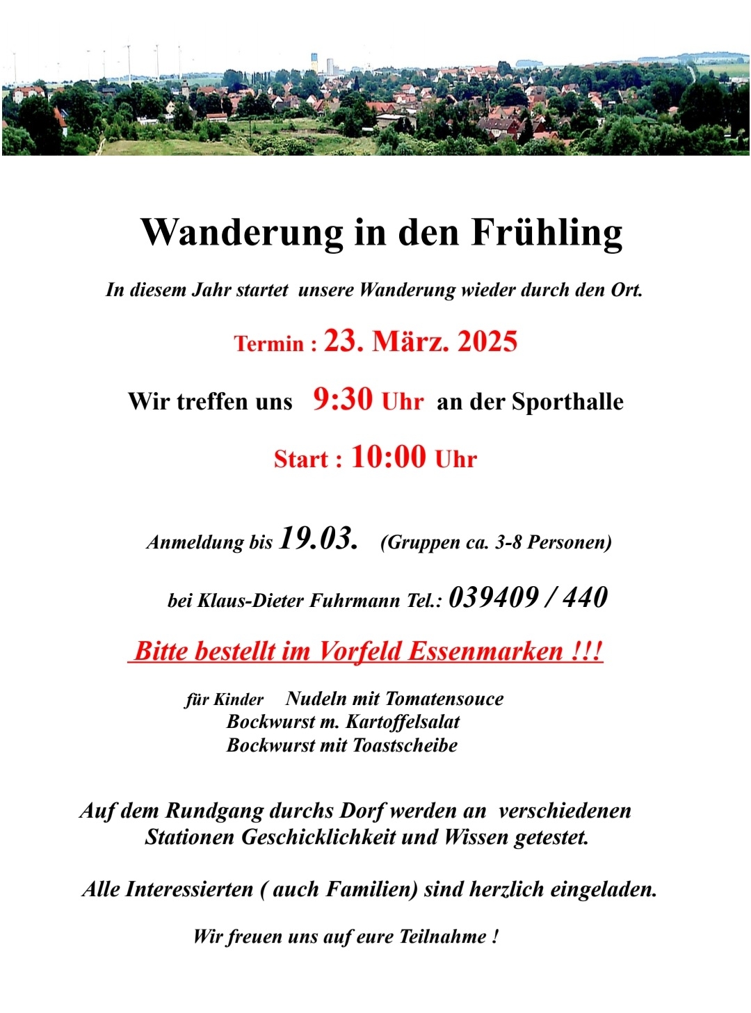 Wanderung 2025