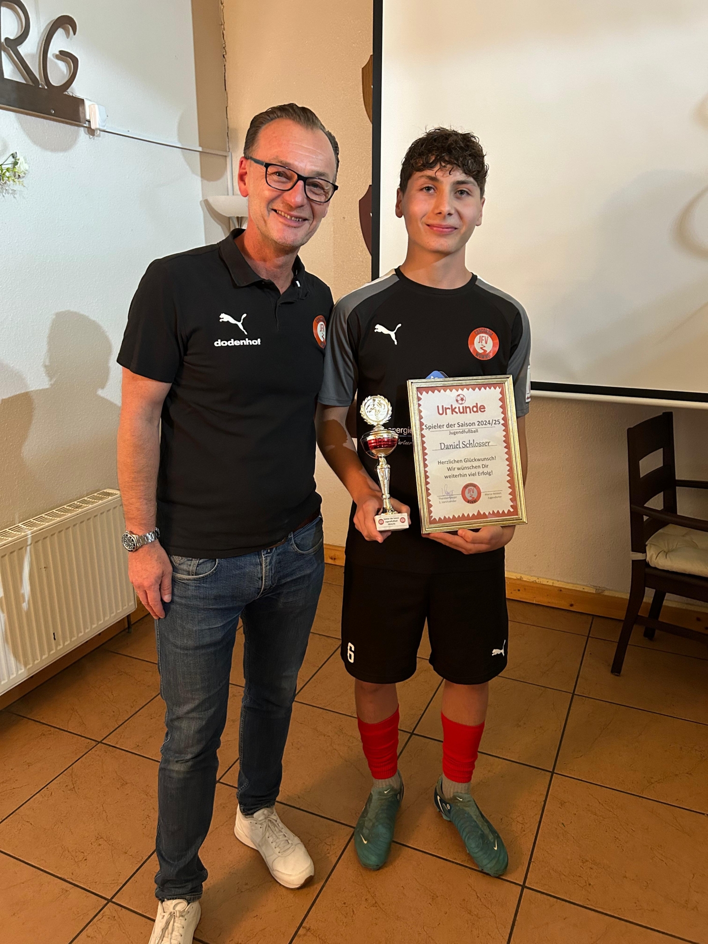 Daniel Schlosser - Bester Spieler Jugend 2024/25