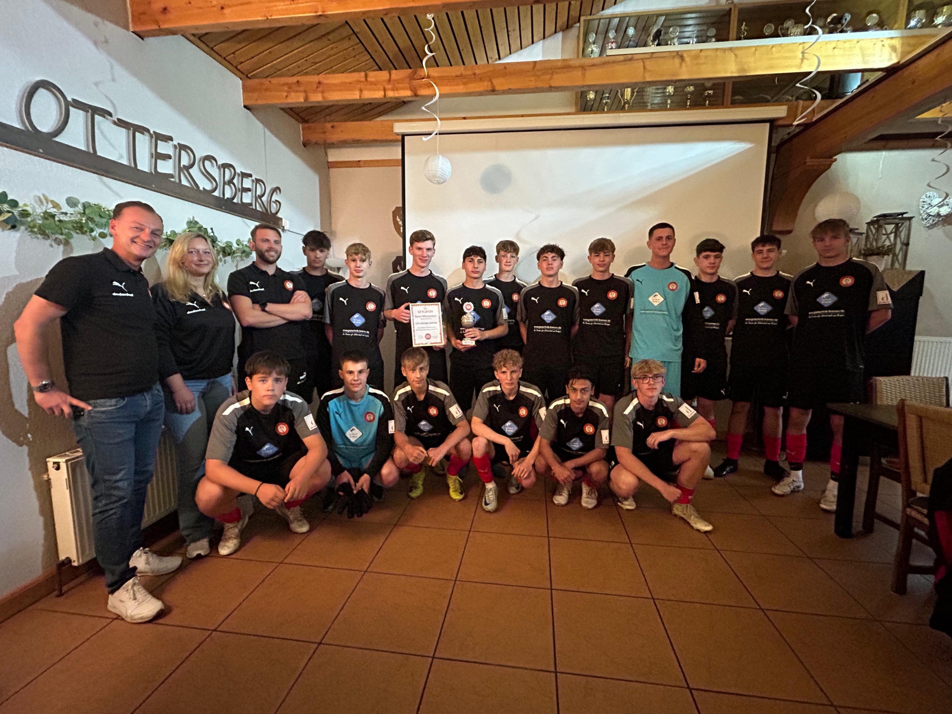 Bestes Team 2024/25 Landesligaaufsteiger U16 I