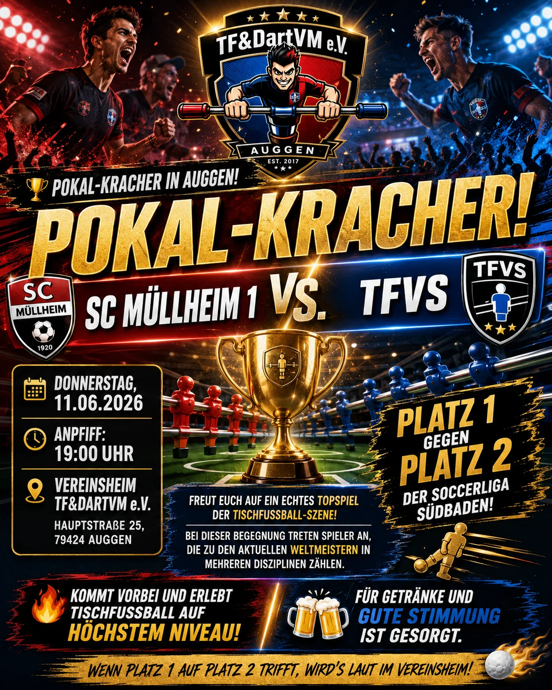 Pokal Kracher Flyer