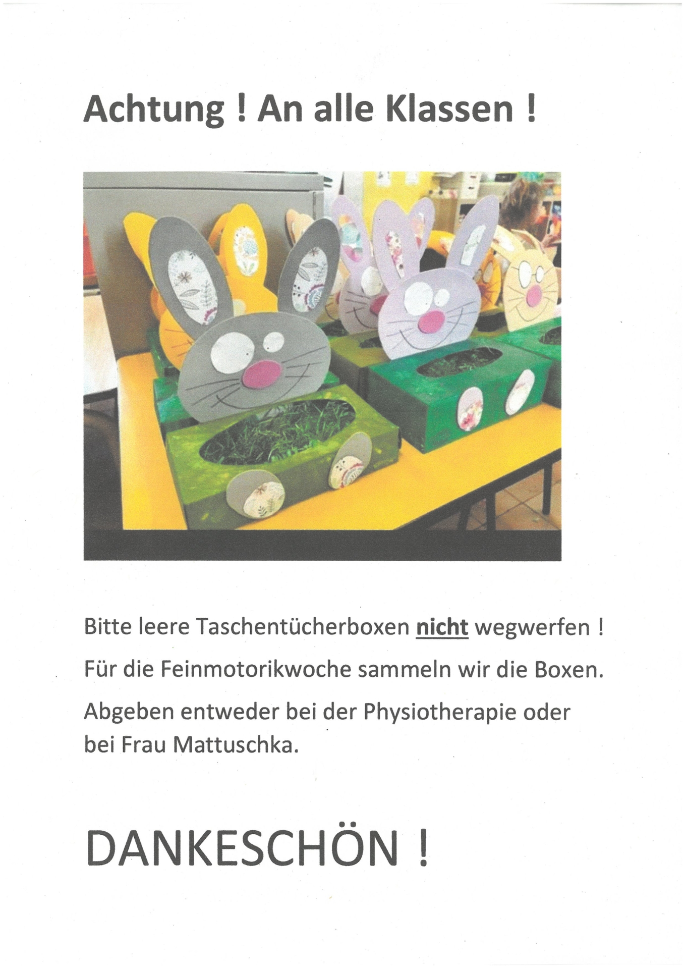 Bitte um Unterstützung.