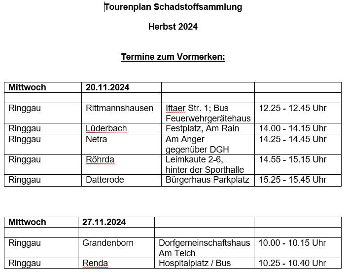 Schadstoffmobil