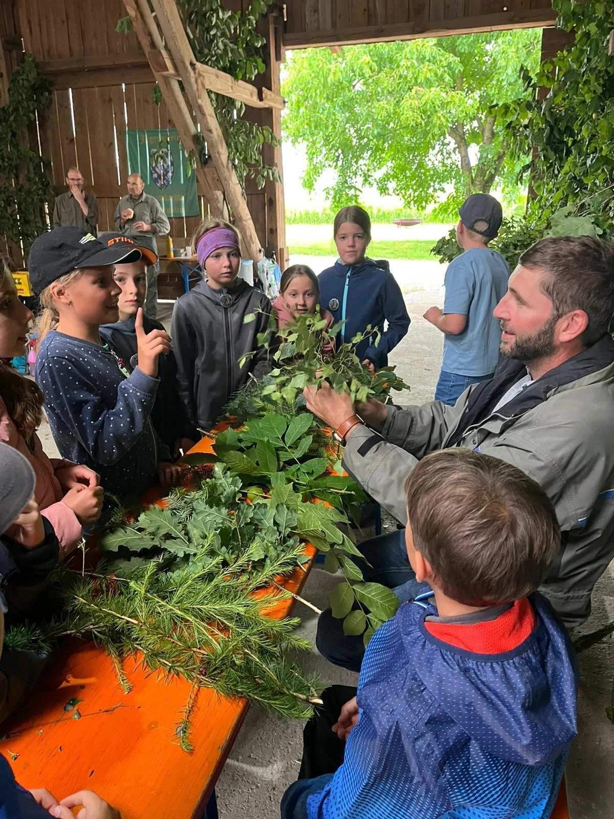 25 Juli Jägerverein Schambachtal organisiert Waldjugendspiele in Thannhausen 2