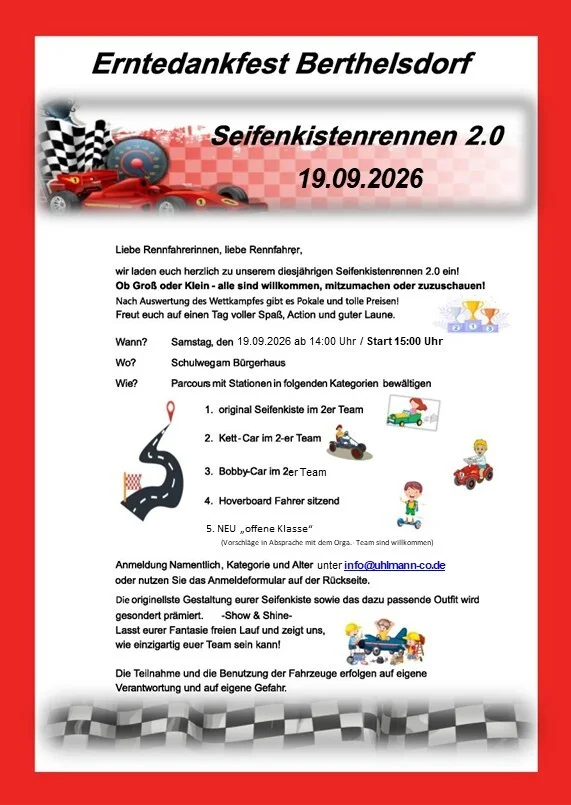 Seifenkistenrennen 2.0