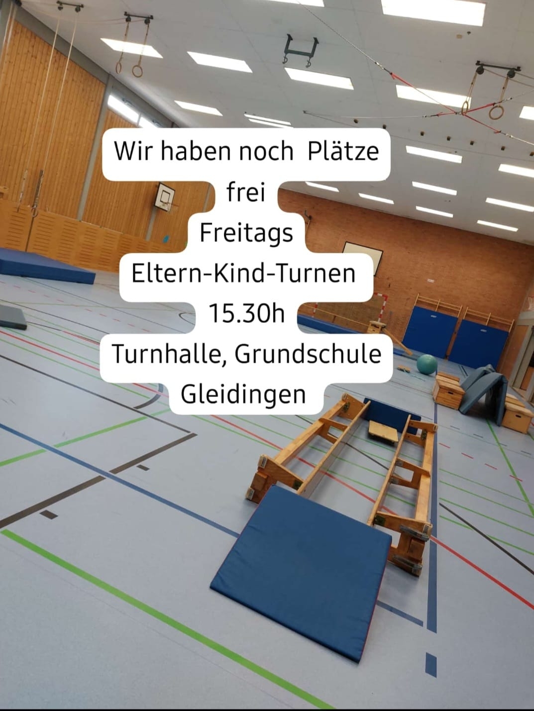 Kinderturnen neue Freitagsgruppe