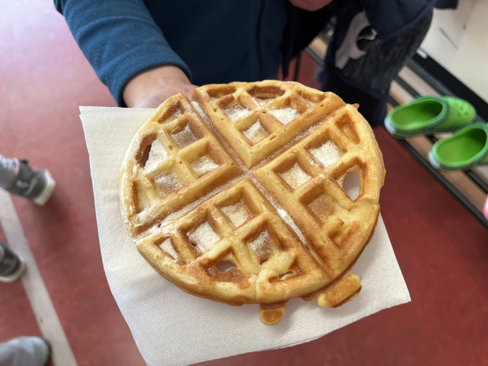 Waffelverkauf