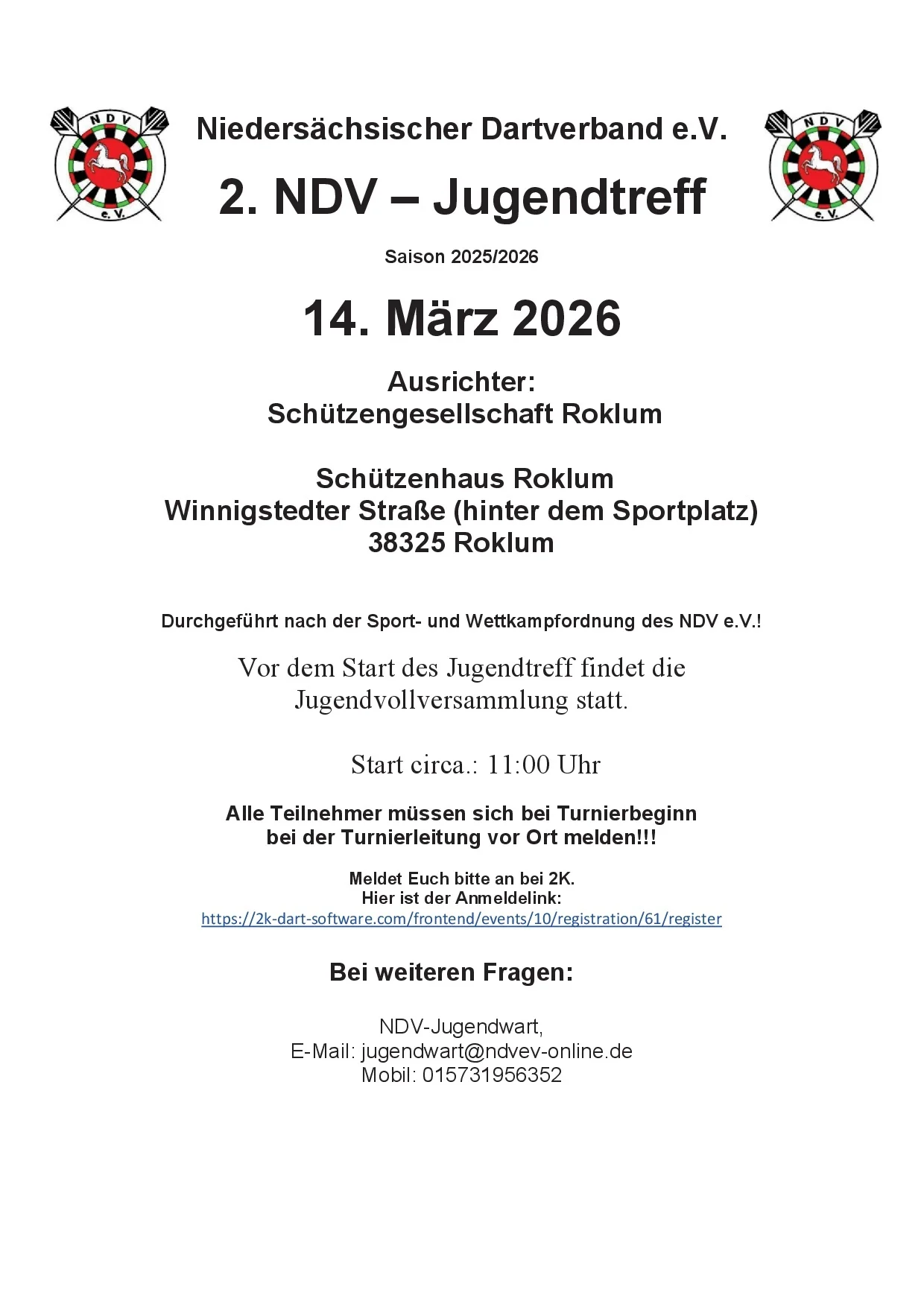 Einladung 2. Jugendtreff