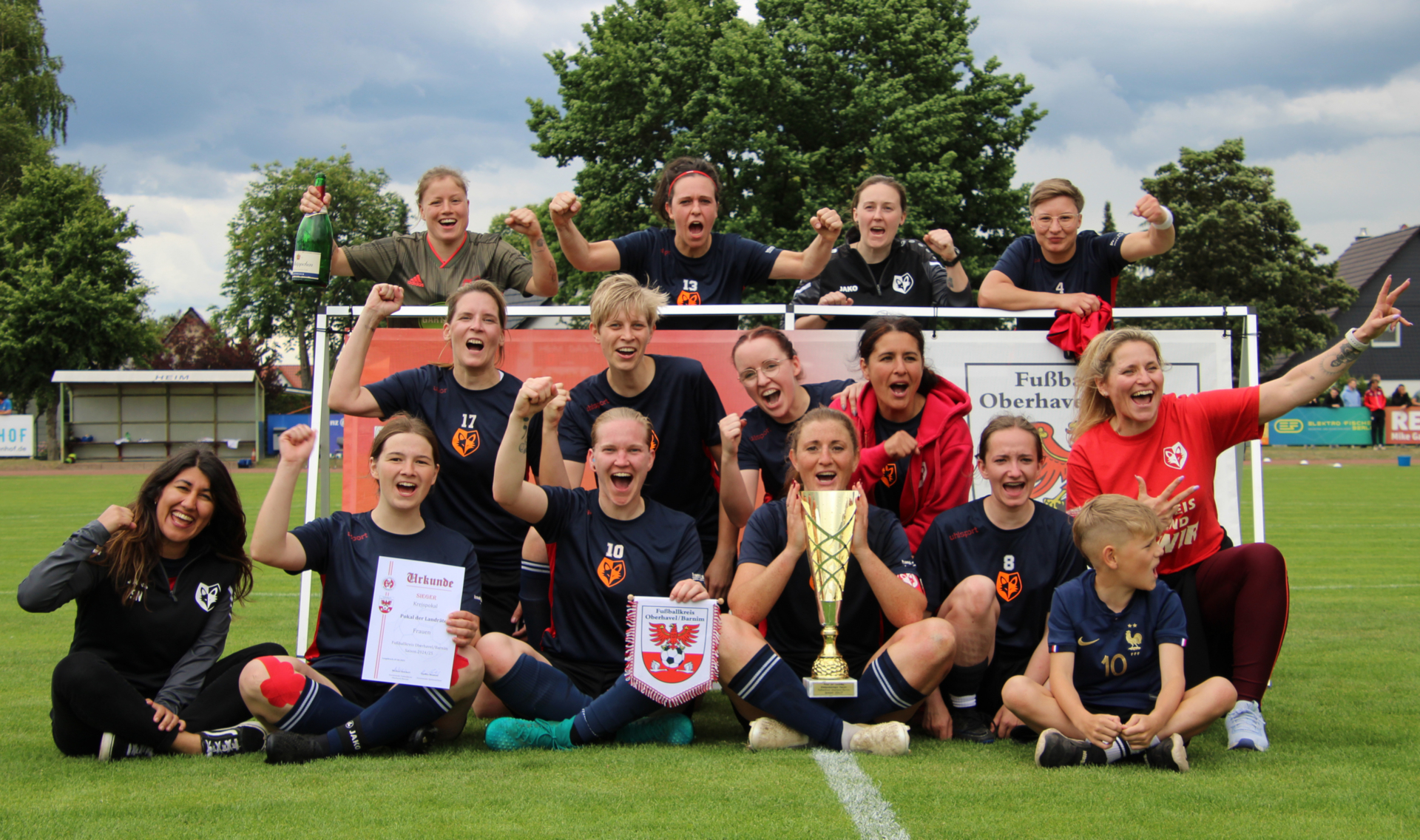 Kreispokalsiegerinnen 2025, FC Falkenthaler Füchse