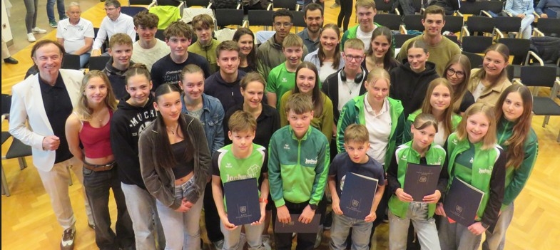 Alle geehrten Sportlerinnen und Sportler