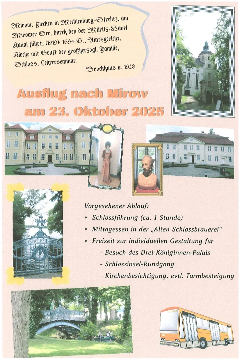 Ausflug nach Mirow 23.10.2025